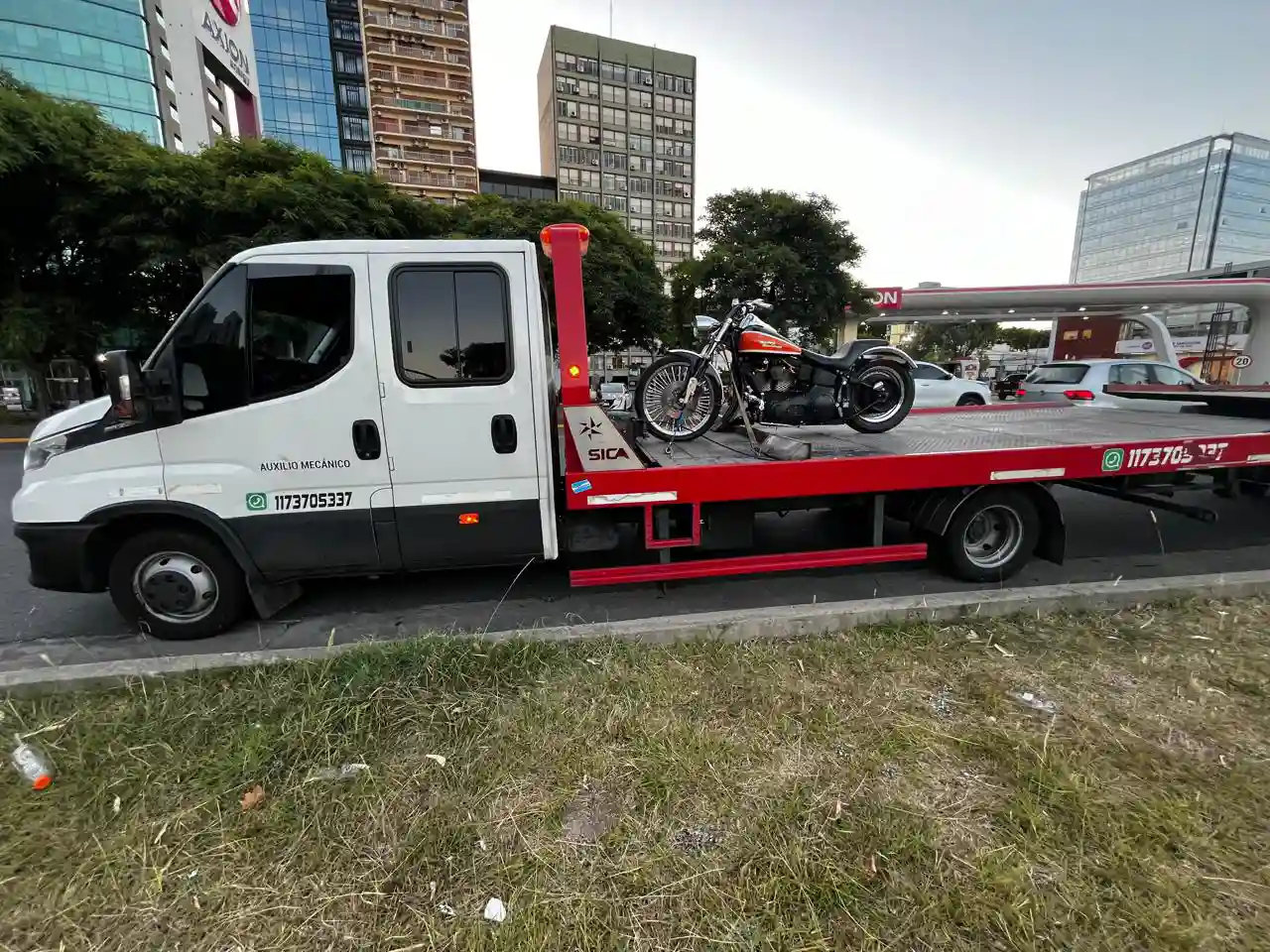 Grúas para moto en Zona Norte — Camilla especializada