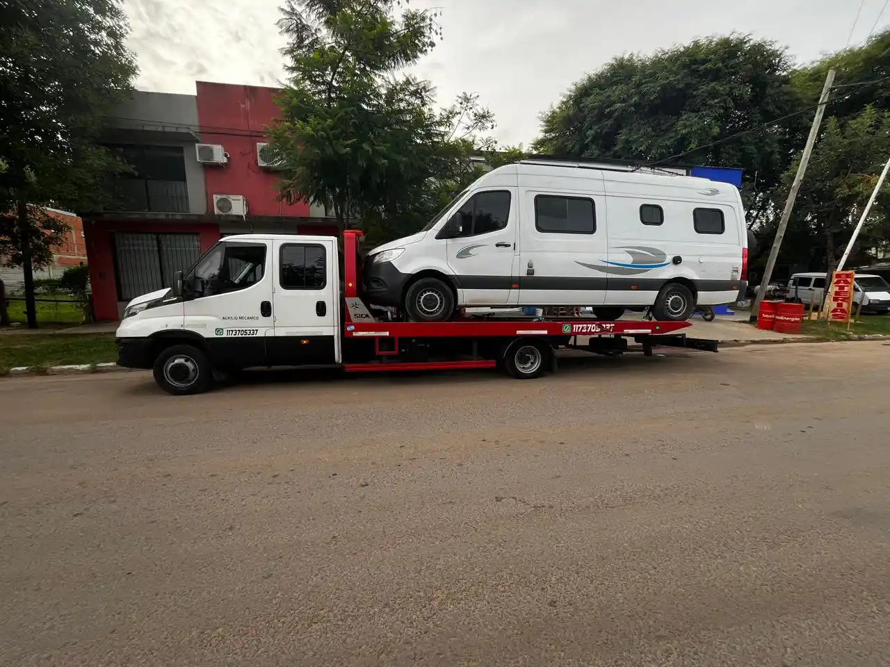 Grúas para camiones en Zona Norte — Transporte pesado